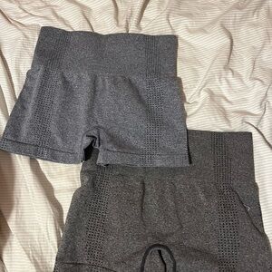 SHEIN Dark Gray Athletic Shorts